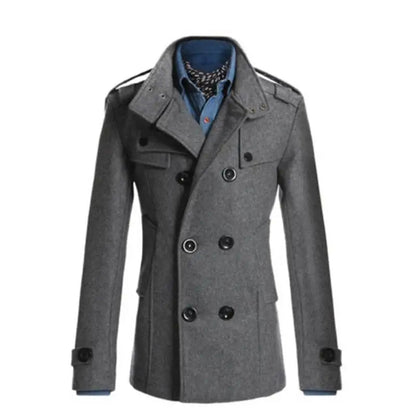 Veste femme élégante mélange de laine coupe ajustée