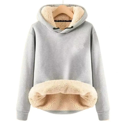 Sweat-shirts à capuche doux pour femmes modèle automne