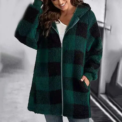 Sweat à capuche oversize en polaire de luxe