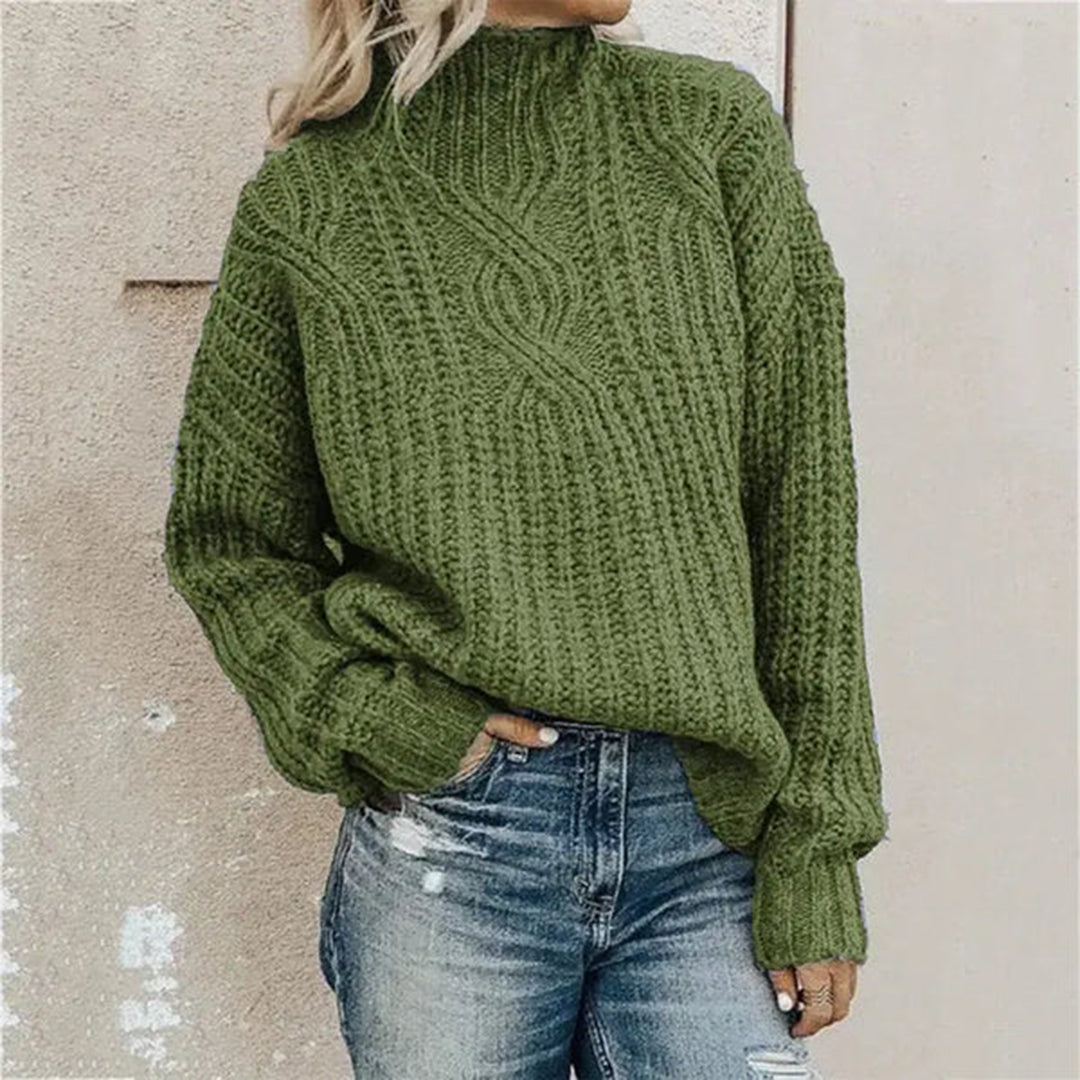 Pull en maille doux et confortable pour l'hiver