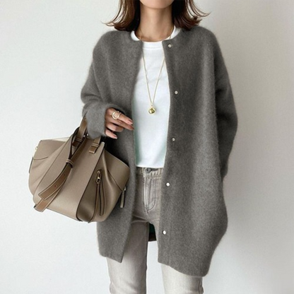 Cardigan d'automne pour femme élégant chaud