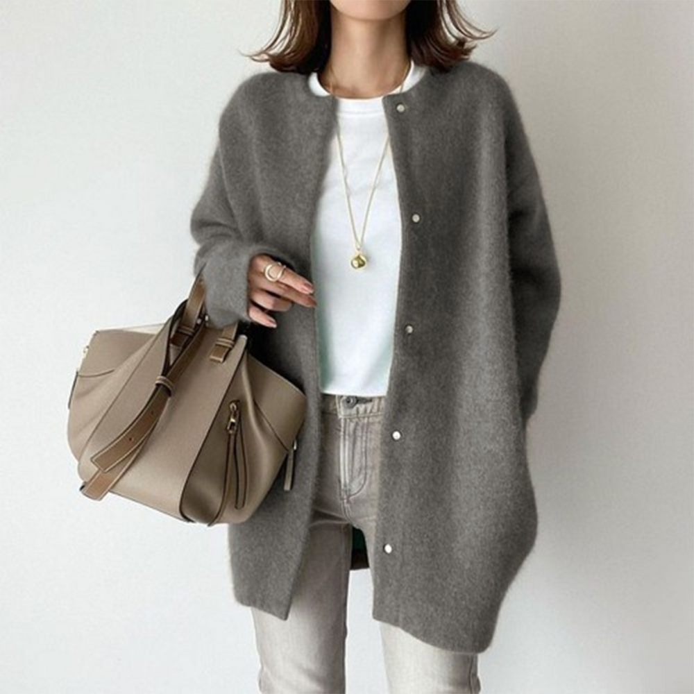 Cardigan femme à poches moderne Liora