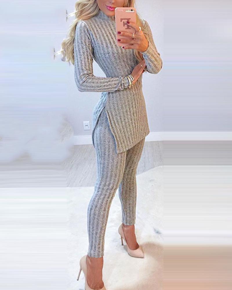 Elegantes Damen Set Zweiteilig Chic - IdealeKleiden