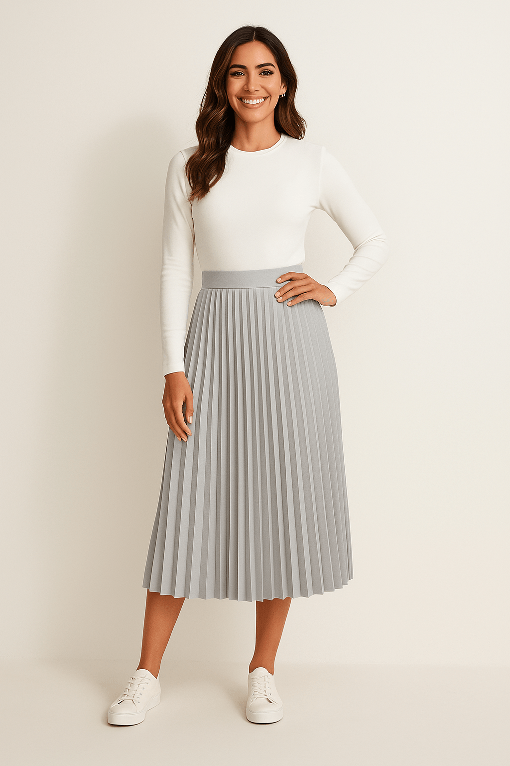 Jupe midi élégante pour femme