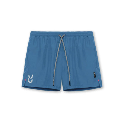 Shorts de course pour hommes 2-en-1 avec cordon de serrage
