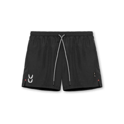 Shorts de course pour hommes 2-en-1 avec cordon de serrage