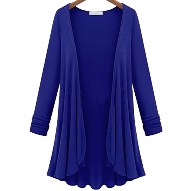 Robe d'automne élégante à volants pour femme