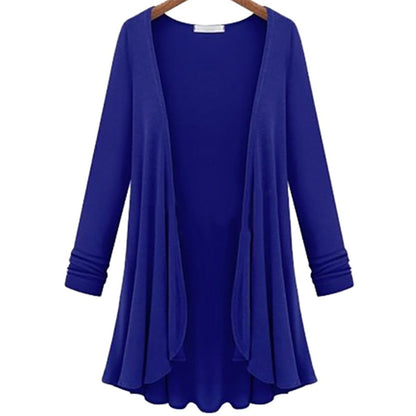 Robe d'automne élégante à volants pour femme
