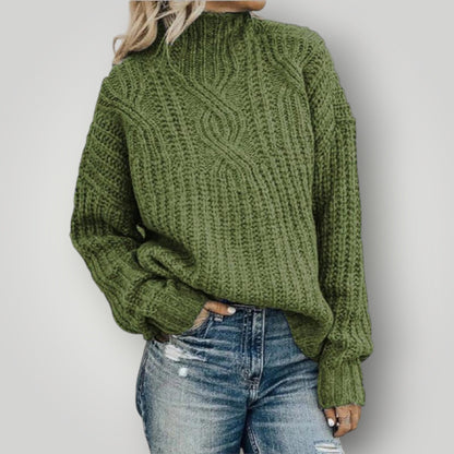 Pull en tricot femme chaud et stylé