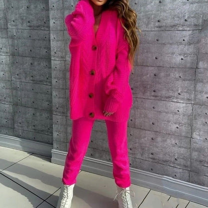 Ensemble de Sport Confortable 2 Pièces Femme Pantalon et Haut