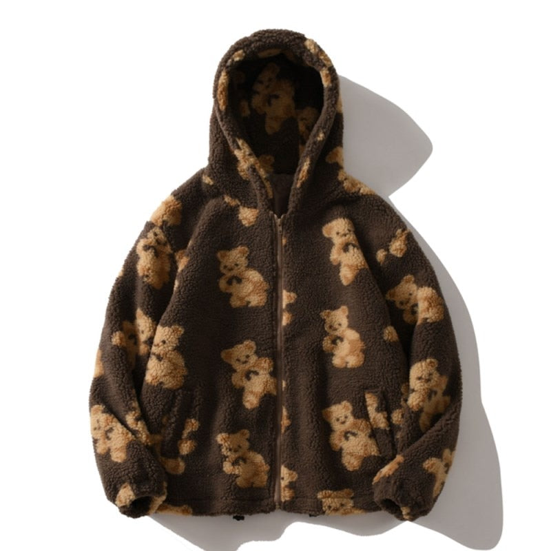 Gilet teddy doux femme