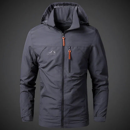 Veste outdoor coupe-vent imperméable pour homme