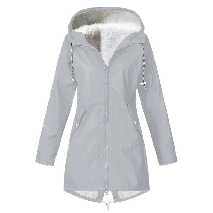 Veste polaire imperméable Femme Chaude et Confortable Automne Hiver