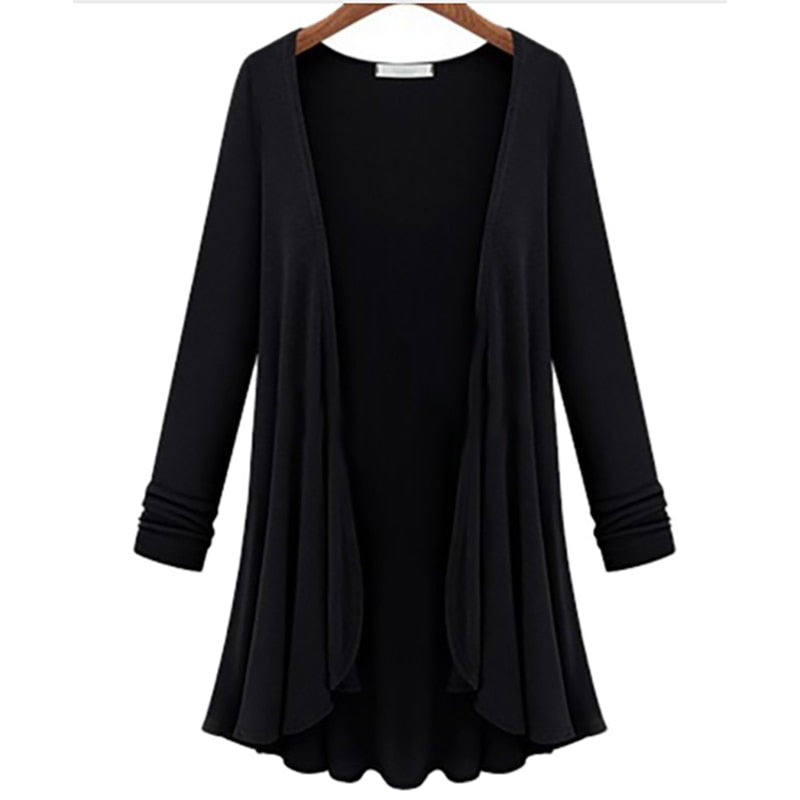 Robe d'automne élégante à volants pour femme