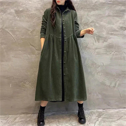 Manteau de poche pratique avec boutons