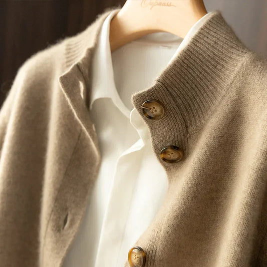 Soft Merino Kardigan Damen - IdealeKleiden