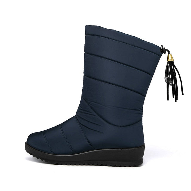 Bottes d'hiver pour femmes, chaudes et légères