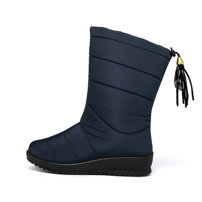 Bottes d'hiver pour femmes, chaudes et légères