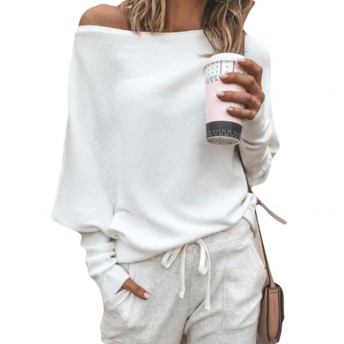 Veste sweat élégante à épaules dénudées pour femme