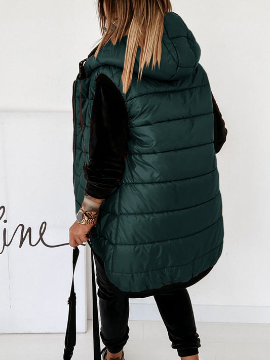 Modische Winterjacke Kapuze - IdealeKleiden