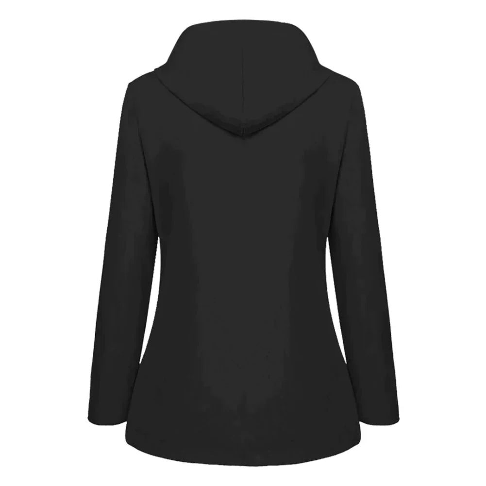 Elegante Regenjacke Damen Warm - IdealeKleiden