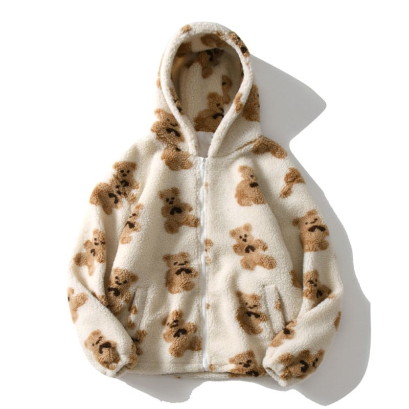 Gilet teddy doux femme