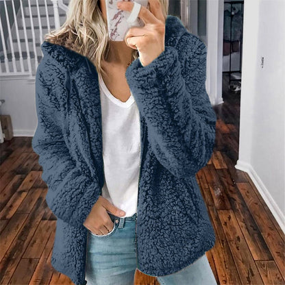 Veste femme souple capuche confort