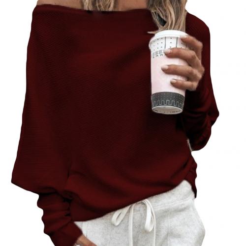 Pull-over chic à épaules dénudées