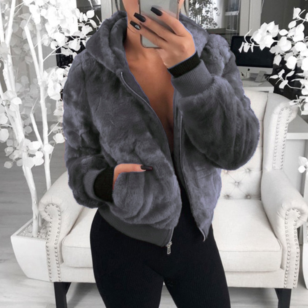 Sweat-shirt à capuche pour femme, confortable et stylé