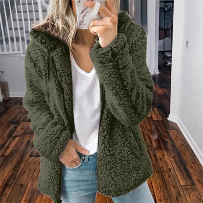 Gilet à capuche Doux & Chaud Hiver