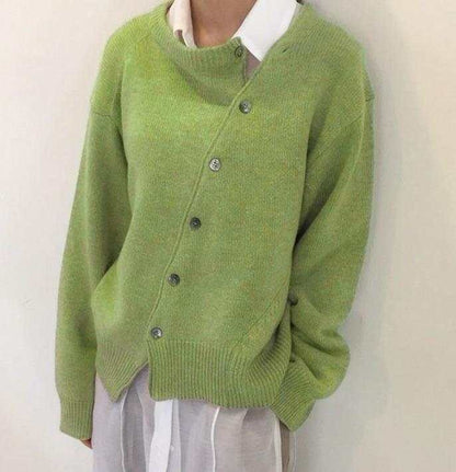Gilet en cachemire élégant pour femme avec boutons