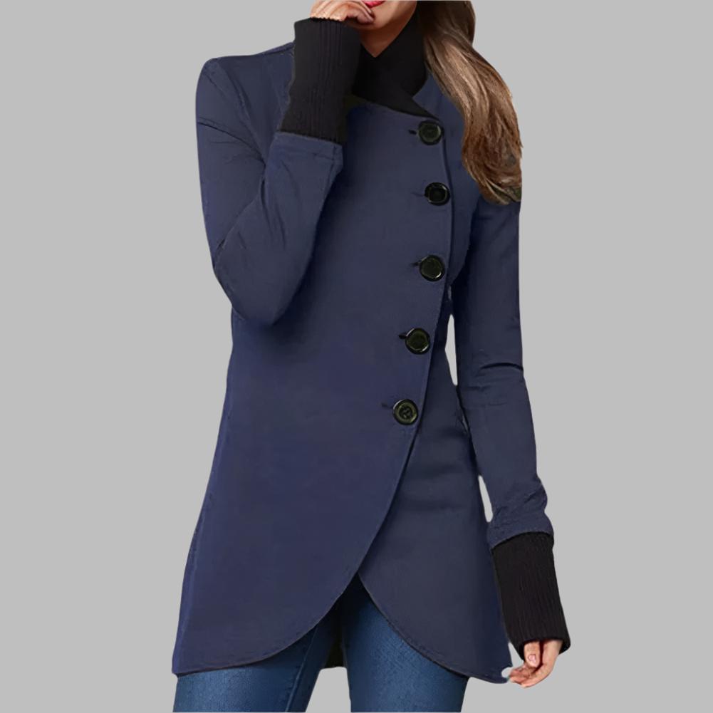 Veste élégante pour femme avec col montant