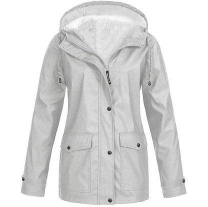 Veste d'extérieur imperméable doublée chaude