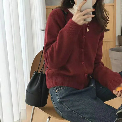 Cardigan Doux Ouvert Femme
