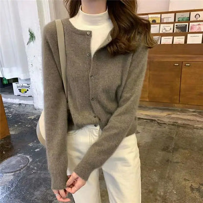 Cardigan Doux Ouvert Femme