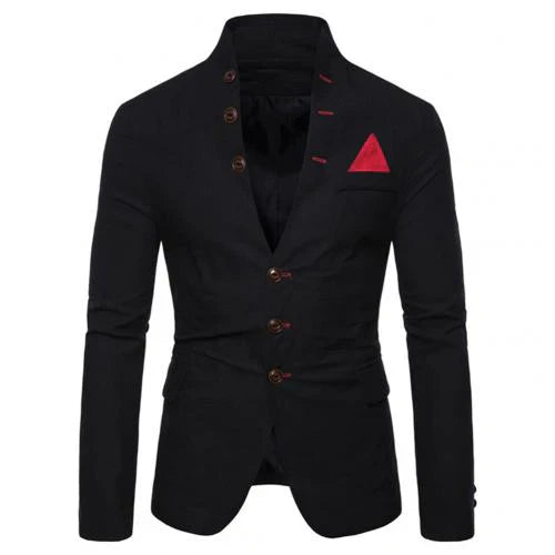 Herren Herbstjacke Lässig Casual - IdealeKleiden