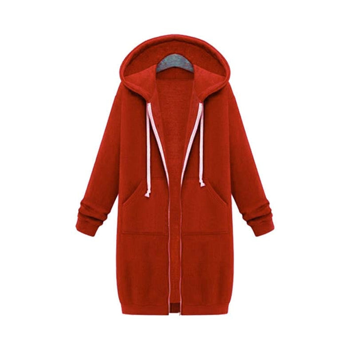 Veste femme stylée en design sweat-shirt long