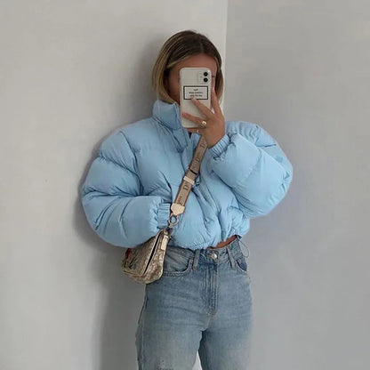 Doudoune femme courte chaude