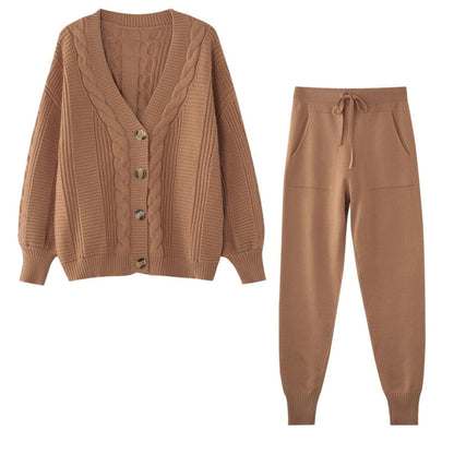 Ensemble de Sport Confortable 2 Pièces Femme Pantalon et Haut