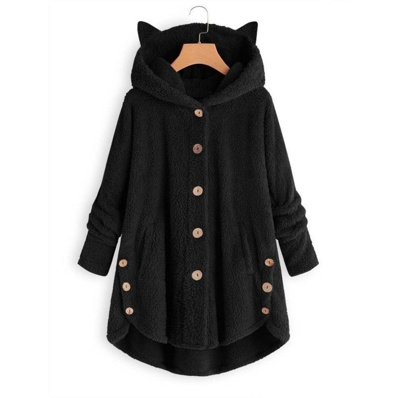 Veste pour chat douce doublée de peluche chaude