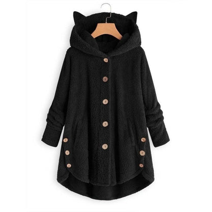 Veste pour chat douce doublée de peluche chaude