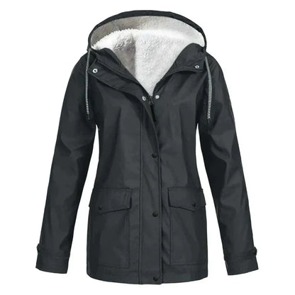 Veste imperméable femme chaude isolée