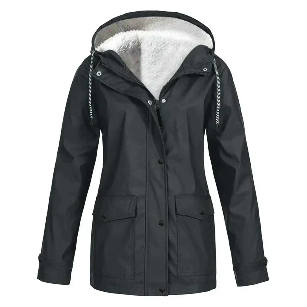 Sweat à capuche femme, manches longues, coupe A tendance
