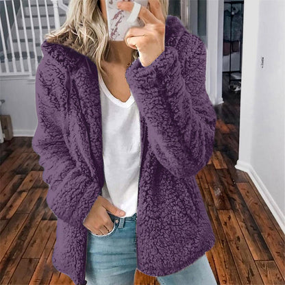 Gilet à capuche Doux & Chaud Hiver