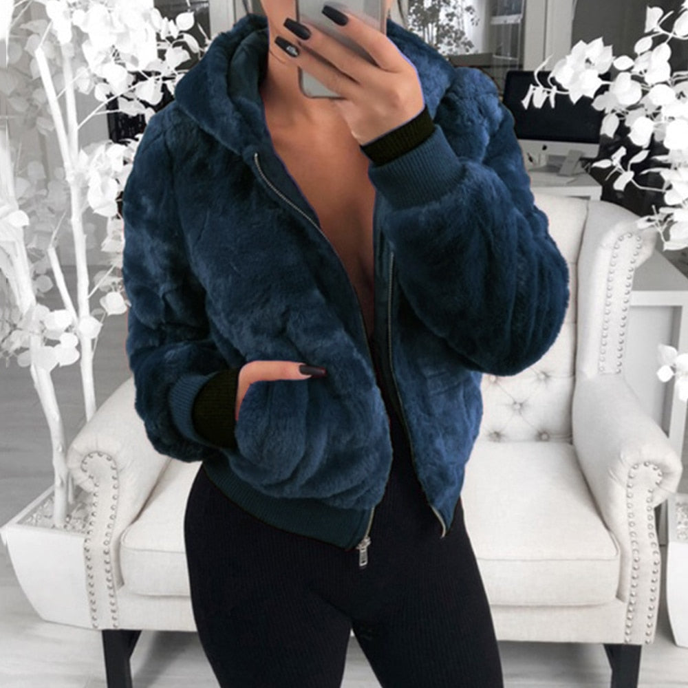 Sweat-shirt doux à capuche, confortable et décontracté