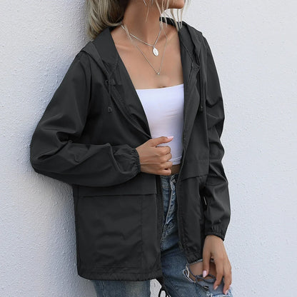 Veste d'été imperméable Capuche Sportive