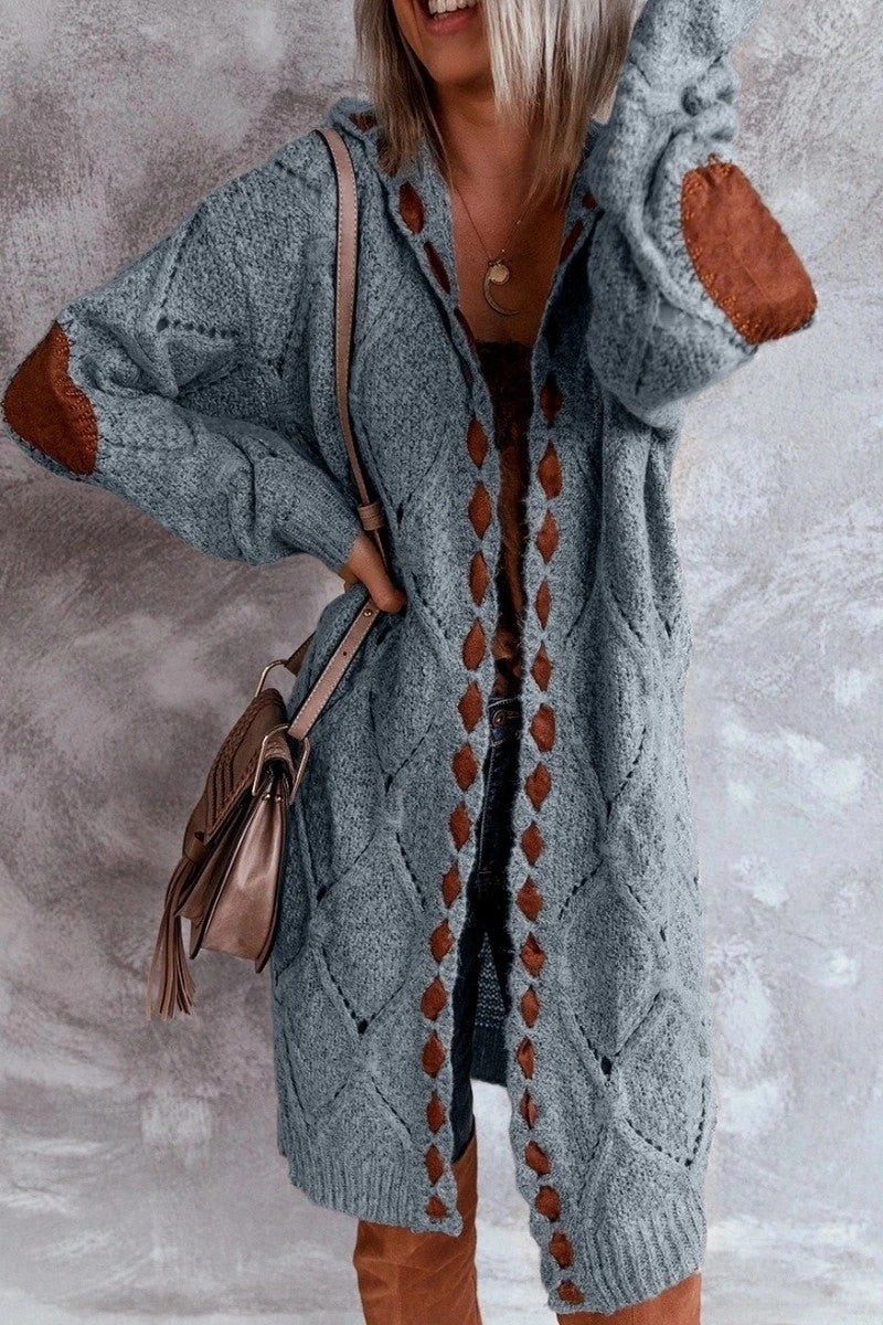 Sweat à capuche long élégant pour femme
