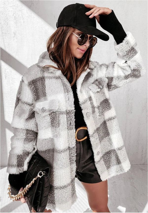 Damenschuhe bleiben nicht relevant, also: Damen Winterjacke Warm Modern - IdealeKleiden