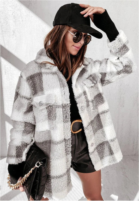 Damenschuhe bleiben nicht relevant, also: Damen Winterjacke Warm Modern - IdealeKleiden