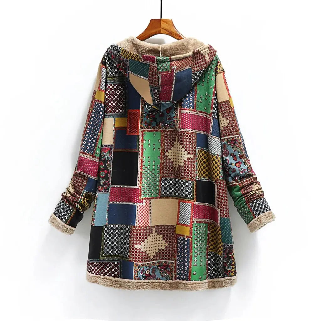 Patchwork Überrock Boho Chic - IdealeKleiden